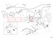 DUCATI Streetfighter 1098 S REAR BRAKE SYSTEM » BRAKING SYSTEM