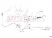 DUCATI 2012 Hypermotard 1100 EVO SP SIDE STAND » ACCESSORIES
