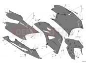 DUCATI 2012 Superbike 1199 Panigale S ABS FAIRING » PLASTICS