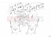 DUCATI Multistrada 1200 S Sport VERTICAL CYLINDER HEAD » VALVE DRIVE