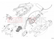 DUCATI Multistrada 1200 S Touring REAR SHOCK ABSORBER » SWING ARM