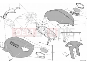 DUCATI 2012 Monster 659 ABS FAIRING » PLASTICS