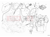DUCATI 2012 Monster 659 ABS BATTERY » WIRING HARNESS