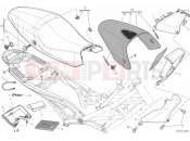 DUCATI Monster 659 SEAT » TANK/SEAT