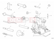 DUCATI Superbike 848 EVO Corse SE WORKSHOP SERVICE TOOLS, FRAME » FRAME