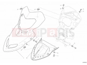 DUCATI 2011 Hypermotard 1100 EVO COWLING » PLASTICS