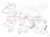 DUCATI 2011 Hypermotard 1100 EVO FAIRING » PLASTICS