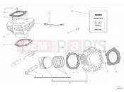 DUCATI 2011 Hypermotard 1100 EVO CYLINDER - PISTON » ENGINE CASE