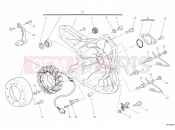 DUCATI 2011 Hypermotard 1100 EVO GENERATOR COVER » IGNITION SYSTEM