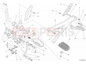 DUCATI 2011 Hypermotard 1100 EVO FOOTRESTS, LEFT » UNCLASSIFIED