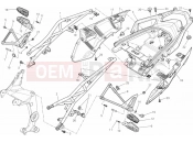 DUCATI 2011 Multistrada 1200 REAR FRAME COMP. » FRAME
