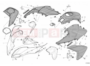 DUCATI 2011 Multistrada 1200 34A - FAIRING » PLASTICS