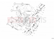 DUCATI 2011 Multistrada 1200 HORIZONTAL CYLINDER HEAD » VALVE DRIVE