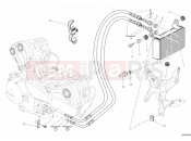 DUCATI 2011 Multistrada 1200 OIL COOLER » LUBRICATION SYSTEM