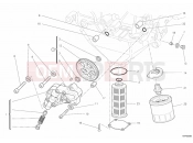 DUCATI 2011 Multistrada 1200 OIL PUMP - FILTER » LUBRICATION SYSTEM