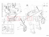DUCATI Multistrada 1200 S Sport FRONT BRAKE SYSTEM » BRAKING SYSTEM