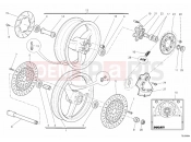 DUCATI 2011 Monster 696 WHEELS » FRONT WHEEL
