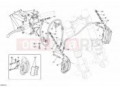 DUCATI 2011 Monster 696 FRONT BRAKE SYSTEM » BRAKING SYSTEM
