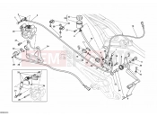 DUCATI 2011 Monster 696 REAR BRAKE SYSTEM » BRAKING SYSTEM