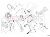DUCATI 2011 Diavel REAR BRAKING SYSTEM » BRAKING SYSTEM