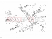 DUCATI Multistrada 1100 FOOTREST » FRAME