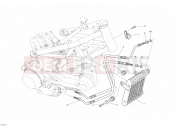 DUCATI Monster 1100 ABS OIL COOLER » LUBRICATION SYSTEM