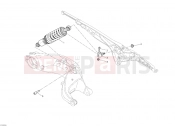 DUCATI Monster 1100 S ABS REAR SHOCK ABSORBER » SWING ARM