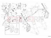 DUCATI Monster 1100 S ABS FRONT BRAKE SYSTEM » BRAKING SYSTEM