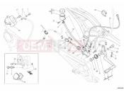 DUCATI Monster 1100 S ABS REAR BRAKE SYSTEM » BRAKING SYSTEM