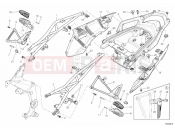 DUCATI 2010 Multistrada 1200 S Touring REAR FRAME COMP. » FRAME