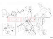 DUCATI 2010 Multistrada 1200 S Touring REAR BRAKING SYSTEM » BRAKING SYSTEM