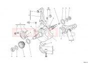 DUCATI 2010 Monster 696 ABS CRANKSHAFT » ENGINE CASE