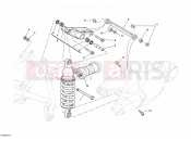 DUCATI Superbike 848 REAR SHOCK ABSORBER » SWING ARM