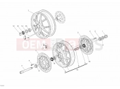 DUCATI 2010 Superbike 848 Hayden WHEELS » FRONT WHEEL