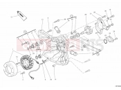 DUCATI 2010 Streetfighter S GENERATOR COVER - WATER PUMP » COOLING SYSTEM