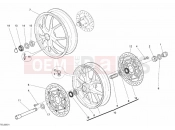 DUCATI 2009 Superbike 1098 R Bayliss WHEELS » FRONT WHEEL