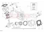 DUCATI 2009 Superbike 1098 R Bayliss CYLINDER - PISTON » ENGINE CASE