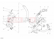 DUCATI Multistrada 1100 EXHAUST SYSTEM » EXHAUST SYSTEM