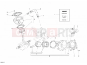 DUCATI Superbike 1198 S CYLINDER - PISTON » ENGINE CASE
