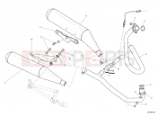 DUCATI Sportclassic GT1000 Touring EXHAUST SYSTEM » EXHAUST SYSTEM