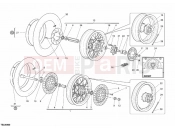DUCATI Sportclassic GT1000 Touring WHEELS » FRONT WHEEL