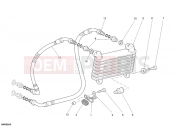 DUCATI Sportclassic GT1000 Touring OIL COOLER » LUBRICATION SYSTEM