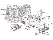 PIAGGIO Beverly 125 Pump group-oil pan
