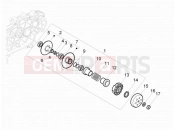PIAGGIO Beverly 125 RST 4T 4V ie Driven pulley