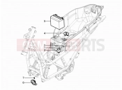 PIAGGIO Beverly 125 RST 4T 4V ie Remote control switches - Battery - Horn