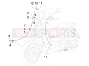 bowden - Piaggio Beverly 250 Tourer 2009
