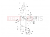 Cooling system - Piaggio Beverly 300 ie Tourer 2011