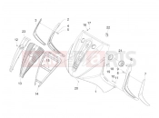 Front shield - Piaggio Beverly 300 ie Tourer 2011