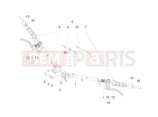 Handlebars - Master cil. - Piaggio Beverly 300 ie Tourer 2011