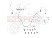 Main cable harness - Piaggio Beverly 300 ie Tourer 2011